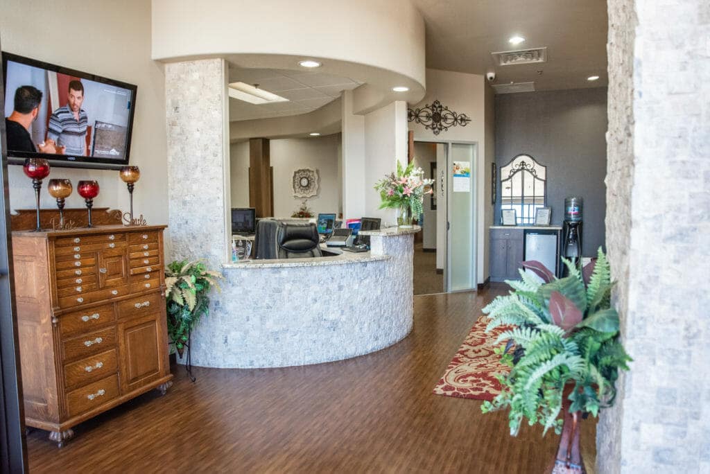Our front dental office